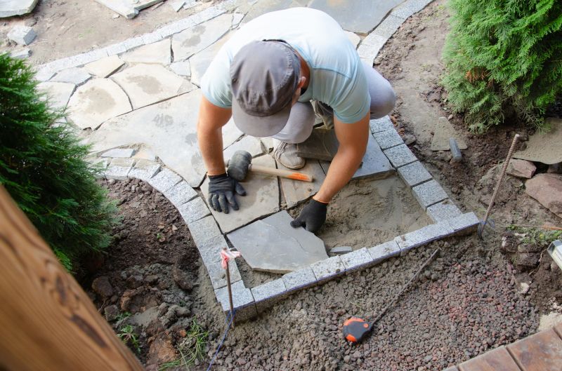 Landscape Pavers Installation