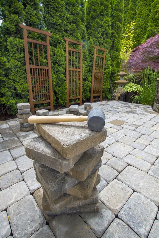 Landscape Pavers Installation